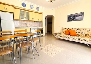 Квартира 1 + 1 великої площі в центрі Аланії