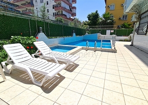 Квартира 1 + 1 великої площі в центрі Аланії