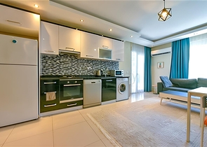 Квартира 1 + 1 в районі Тосмур