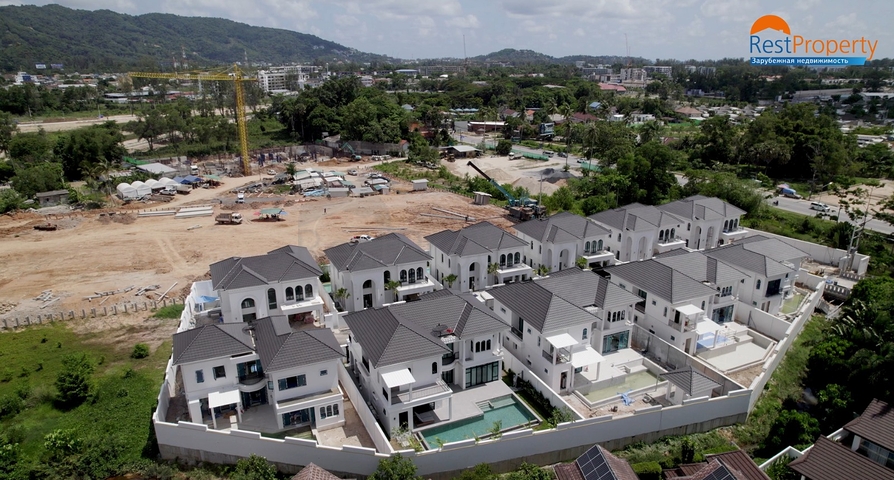 Вілли в середземноморському стилі на Банг Тао