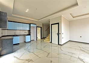 Квартира 3+1 в районі пляжу Клеопатра в 600 м від моря