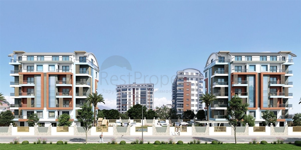 Затишна двокімнатна квартира в Газіпаша