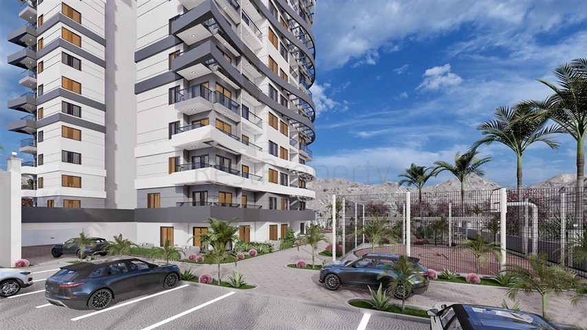  Квартира в споруджуваному проекті в районі Махмутлар