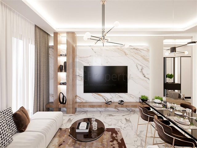 Квартира 1 + 1 в Авсалларі 