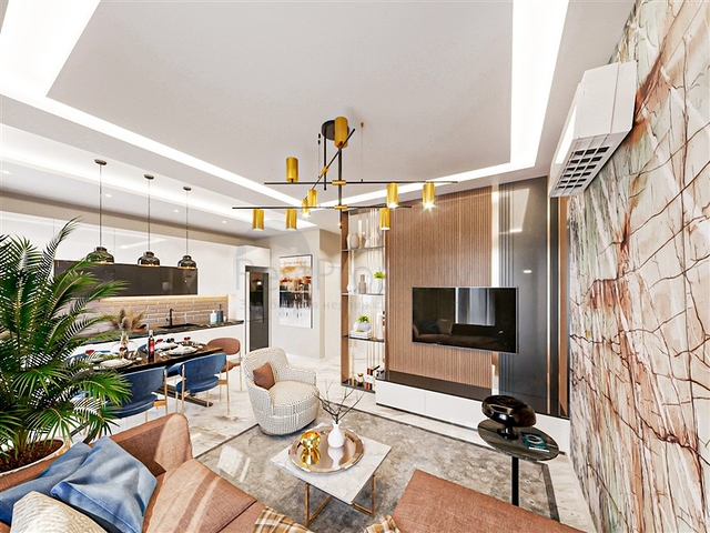 Квартира 1 + 1 в Авсалларі 