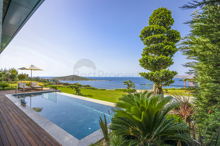 Резиденції та вілли з видом на море в районі Гюмюшлюк