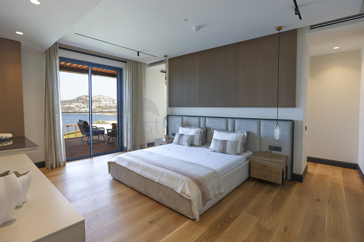 Резиденції та вілли з видом на море в районі Гюмюшлюк