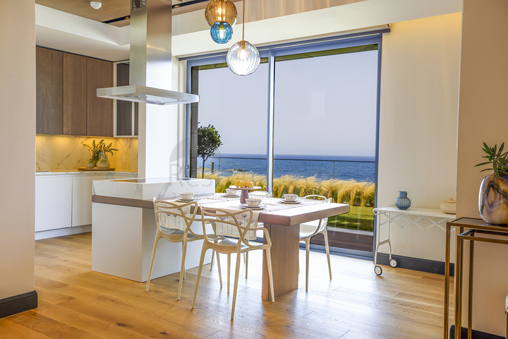 Резиденції та вілли з видом на море в районі Гюмюшлюк