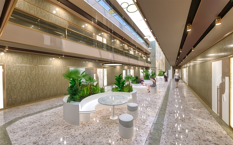 Комерційне приміщення під офіс в центрі міста Анталія 