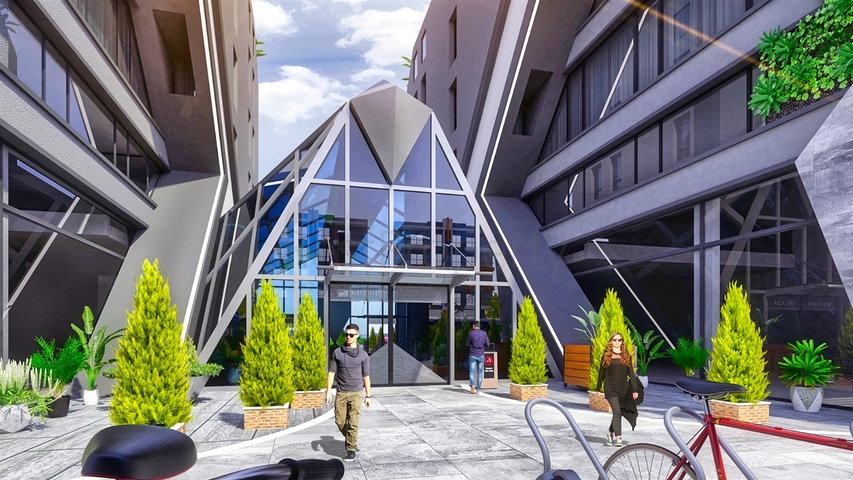 Комерційне приміщення під офіс в центрі міста Анталія 