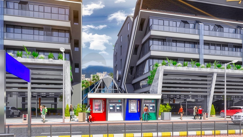 Комерційне приміщення під офіс в центрі міста Анталія 