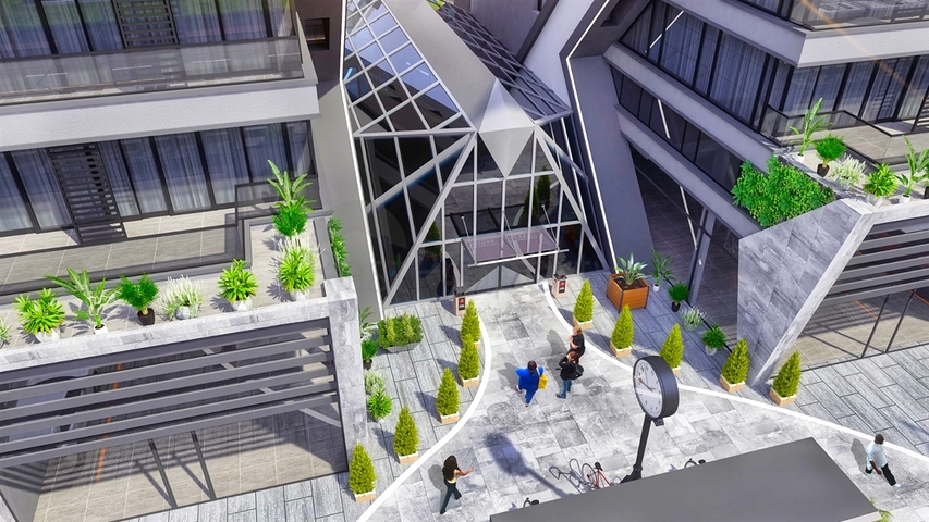 Комерційне приміщення під офіс в центрі міста Анталія 