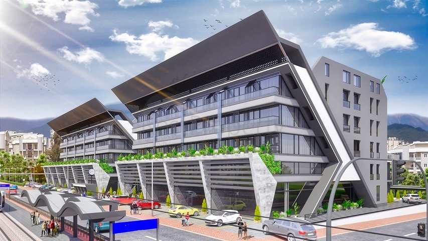 Комерційне приміщення під офіс в центрі міста Анталія 