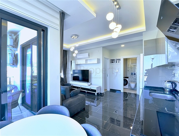 Квартира 1 + 1 в новому комплексі в Махмутларі