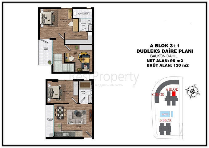 Інвестиційний проект в мікрорайоні Алтинташ-Анталія 