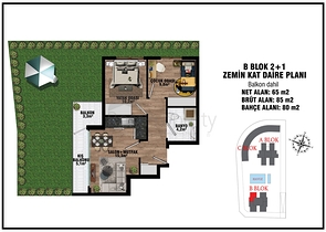 Інвестиційний проект в мікрорайоні Алтинташ-Анталія 
