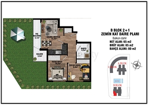 Інвестиційний проект в мікрорайоні Алтинташ-Анталія 