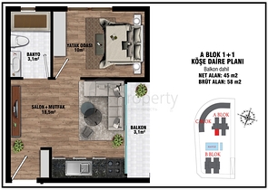 Інвестиційний проект в мікрорайоні Алтинташ-Анталія 