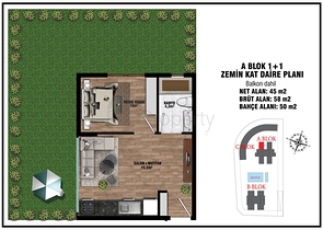 Інвестиційний проект в мікрорайоні Алтинташ-Анталія 