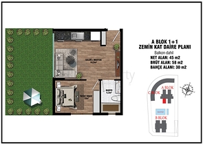 Інвестиційний проект в мікрорайоні Алтинташ-Анталія 