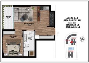 Інвестиційний проект в мікрорайоні Алтинташ-Анталія 