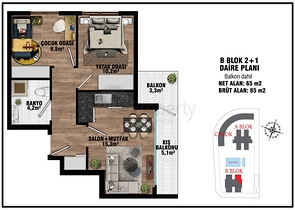 Інвестиційний проект в мікрорайоні Алтинташ-Анталія 