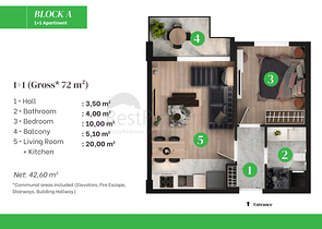 Інвестиційний проект в районі Алтинташ-Анталія 