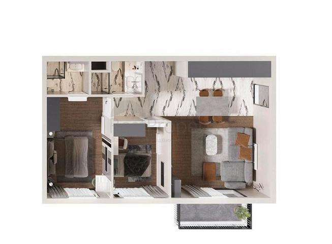 Інвестиційний проект в мікрорайоні Алтинташ-Анталія 