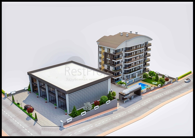 На продаж виставлено Комерційне приміщення в районі Алтинташ-Анталія 