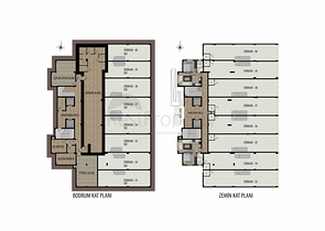 На продаж виставлені комерційні приміщення в районі Алтинташ-Анталія 