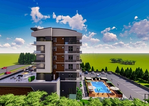 На продаж виставлені комерційні приміщення в районі Алтинташ-Анталія 