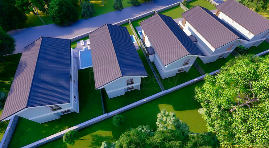 Вілла планування 4 + 1 в районі Фетхіє - Анталія