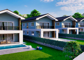 Вілла планування 4 + 1 в районі Фетхіє - Анталія