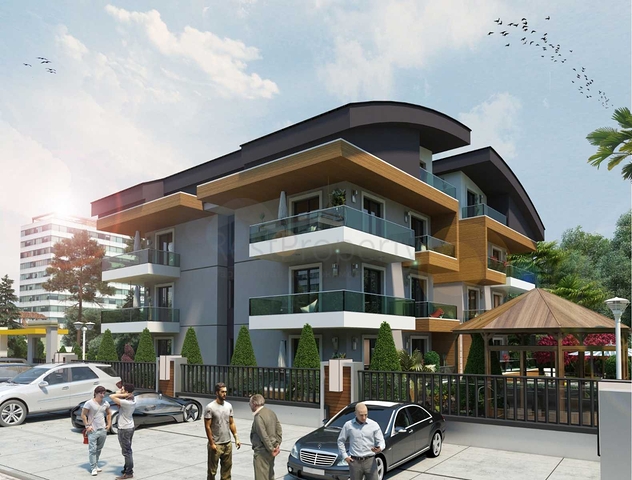 Квартира планування 1 + 1 в районі Белек - Анталія 