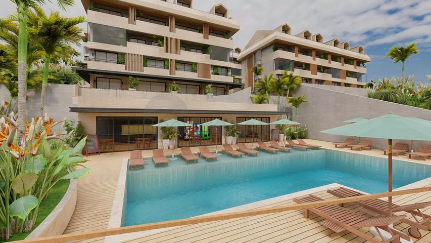 Квартира планування 1 + 1 в районі Фетхіє 