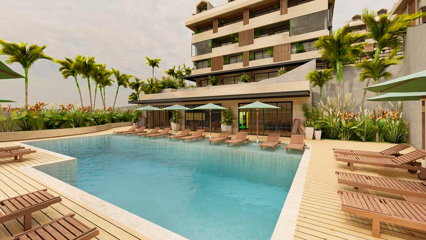 Квартира планування 1 + 1 в районі Фетхіє 