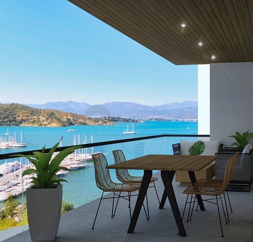 Квартира планування 2 + 1 в районі Фетхіє