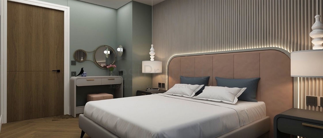 Квартира планування 2 + 1 в районі Фетхіє