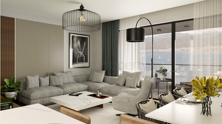 Квартира планування 2 + 1 в районі Фетхіє