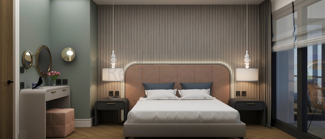 Квартира планування 2 + 1 в районі Фетхіє