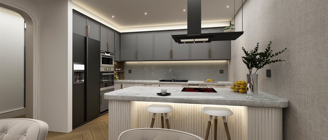 Квартира планування 2 + 1 в районі Фетхіє