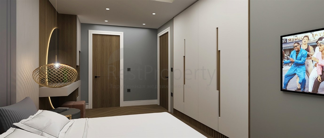 Квартира планування 2 + 1 в районі Фетхіє