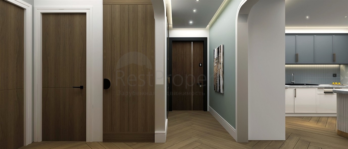 Квартира планування 2 + 1 в районі Фетхіє