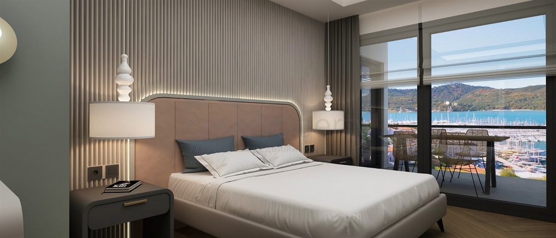 Квартира планування 2 + 1 в районі Фетхіє