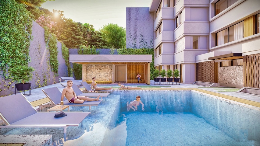 Квартира планування 2 + 1 в районі Фетхіє