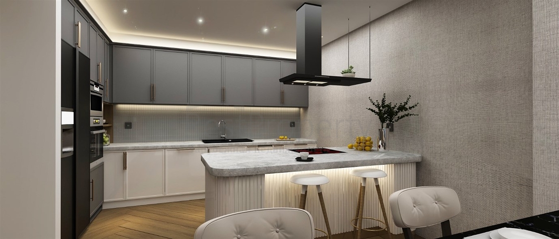 Квартира планування 2 + 1 в районі Фетхіє