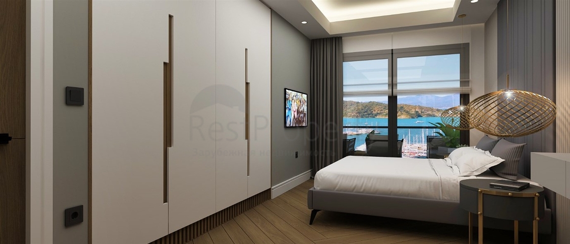 Квартира планування 2 + 1 в районі Фетхіє