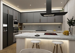 Квартира планування 2 + 1 в районі Фетхіє