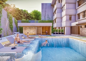 Квартира планування 2 + 1 в районі Фетхіє