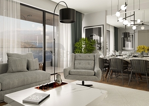 Квартира планування 2 + 1 в районі Фетхіє